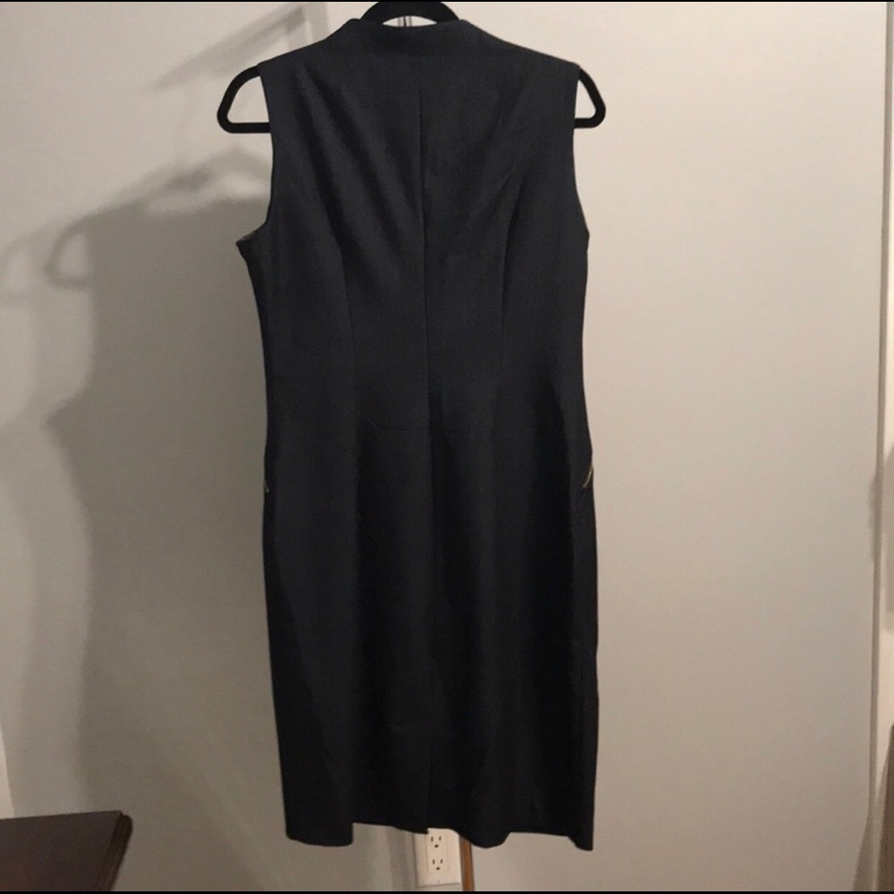 NWOT CALVIN KLEIN BLUE JEAN LIKE DRESS - Picture 2 of 3